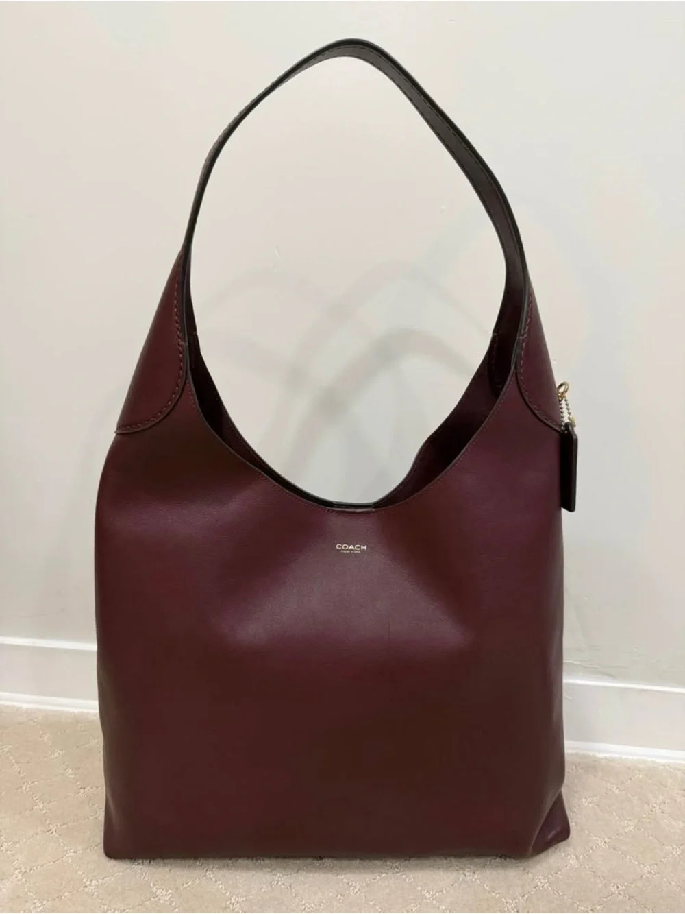 Coach Brooklyn Extra Large Leather Shoulder Bag